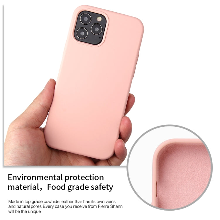 For iPhone 12 / 12 Pro Solid Color Liquid Silicone Shockproof Protective Case(Emerald Green) - free shipping - PMC TechLife - Order now!