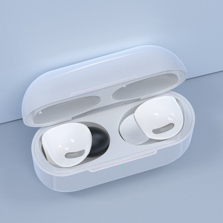 12 PCS Wireless Earphone Replaceable Silicone Ear Cap Earplugs for AirPods Pro, with Storage Box(White) - Anti-dust & Ear Caps by PMC Jewellery | Online Shopping South Africa | PMC Jewellery