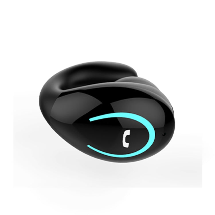 YX08 Ultra-light Ear-hook Wireless V5.0 Bluetooth Earphones Ear Clip Stereo Bluetooth Headset with Mic(Black) - Bluetooth Earphone by PMC TechLife | Online Shopping South Africa | PMC TechLife