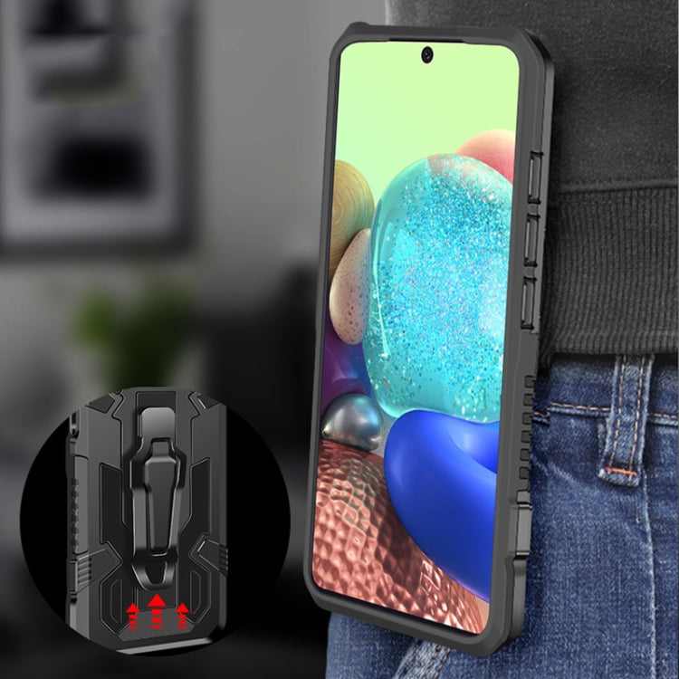 For Samsung Galaxy A71 Armor Warrior Shockproof PC + TPU Protective Case(Grey) - free shipping - PMC TechLife - Order now!