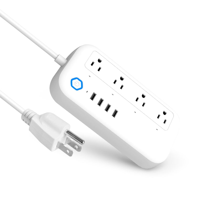 YPS11 Four Holes + 4 x USB Multi-purpose WiFi Smart Power Strip, US Plug - Smart Socket by PMC TechLife | Online Shopping South Africa | PMC TechLife