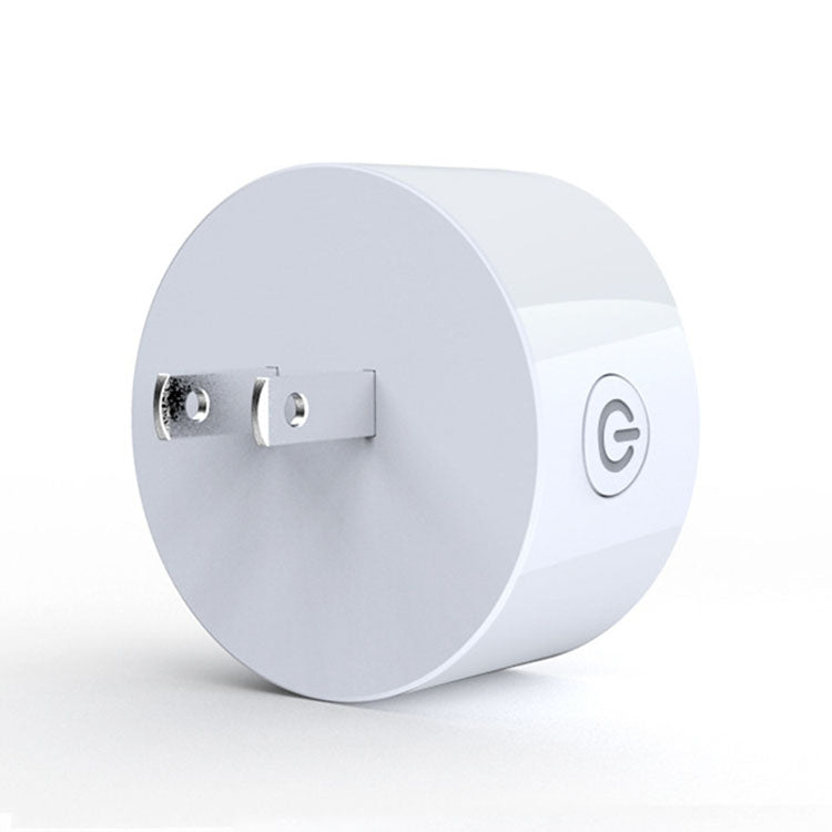 10A Round Shape WiFi Mini Plug APP Remote Control Timer Smart Socket, Support Alexa & Google Home, AC 100-240V, JP / US Plug - Smart Socket by PMC TechLife | Online Shopping South Africa | PMC TechLife