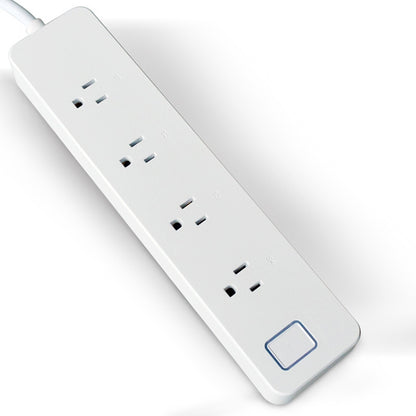 10A Home Smart WiFi Power Strip Surge Protector 4 Outlet Wireless Power Extension Socket, Support APP Operation & Timing Switch, US Plug - Smart Socket by PMC Jewellery | Online Shopping South Africa | PMC Jewellery