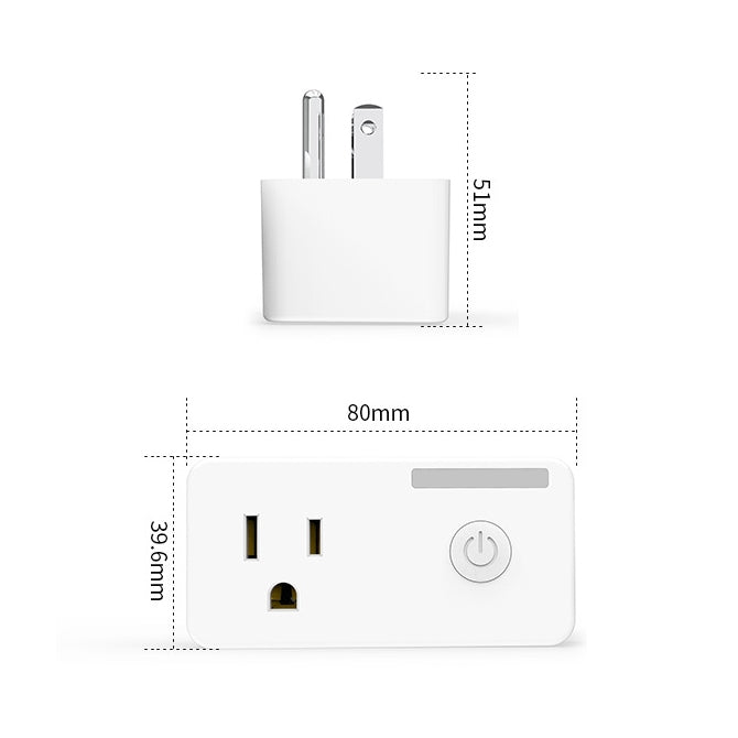 SA-004 10A EWeLink APP Remote Timing WiFi Smart Socket Works with Alexa and Google Home, US Plug - Smart Socket by PMC Jewellery | Online Shopping South Africa | PMC Jewellery