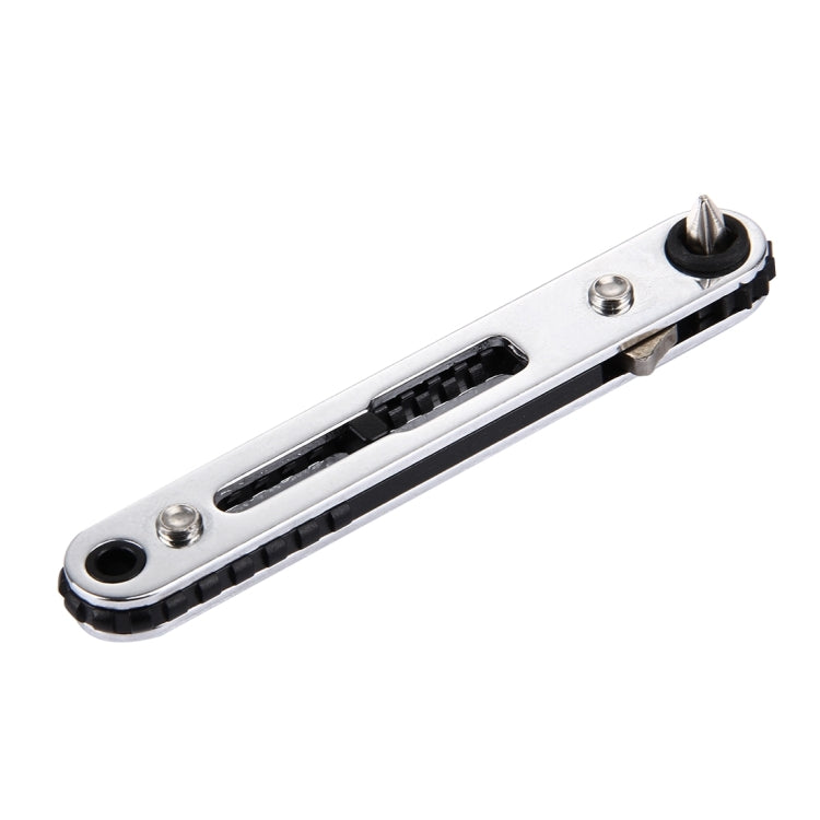 RGH-9A 9 in 1 Thin Ratchet Wrench Set (Straight) - Screwdriver by PMC TechLife | Online Shopping South Africa | PMC TechLife