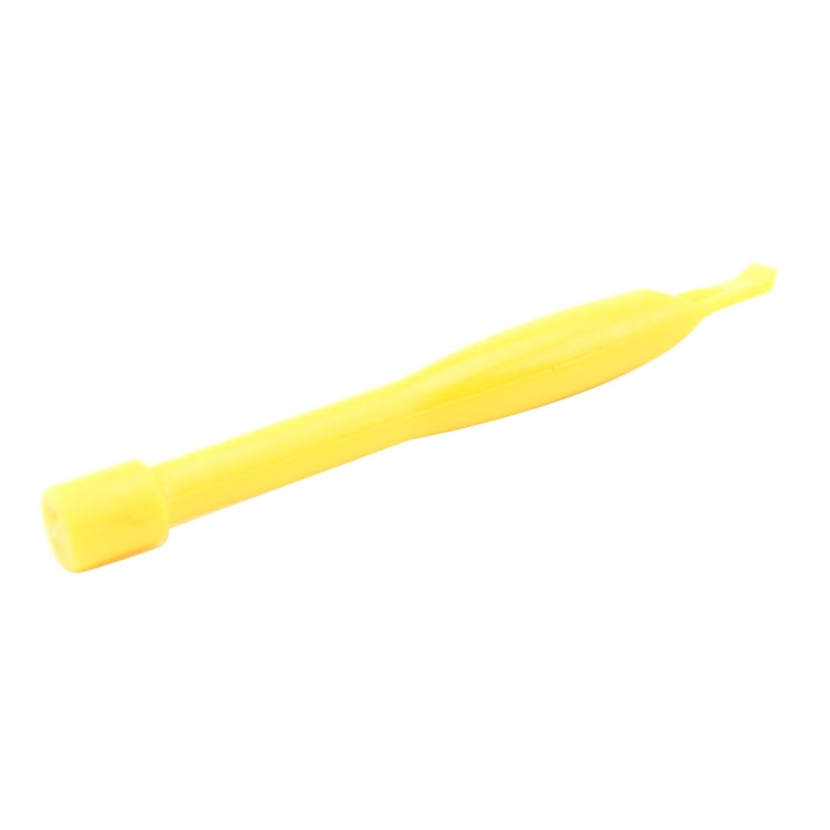 10 PCS Mobile Phone Repair Tool Spudgers (5 PCS Round + 5 PCS Square)(Yellow) - Crowbar by PMC TechLife | Online Shopping South Africa | PMC TechLife