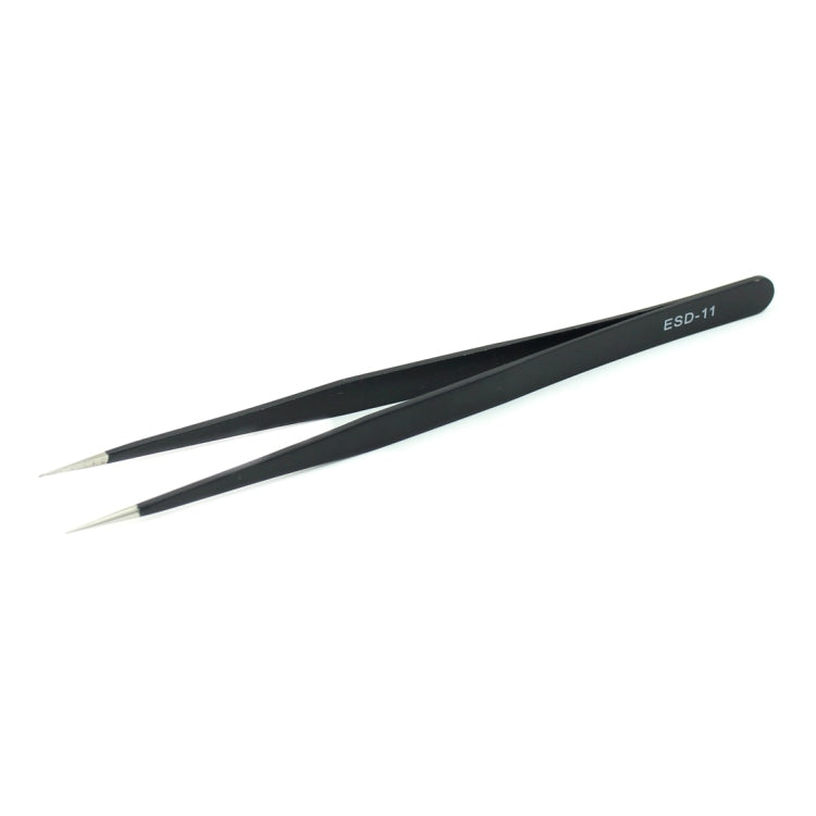 JIAFA JF-8118 9 in 1 Anti-static Precision Tweezers Set with Bag(Black) - Tweezers by JIAFA | Online Shopping South Africa | PMC Jewellery