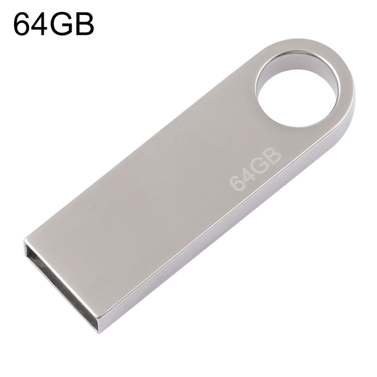 64GB Metal USB 2.0 Flash Disk - USB Flash Drives by PMC TechLife | Online Shopping South Africa | PMC TechLife