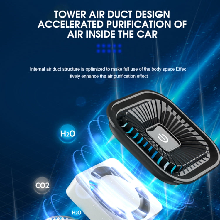 Car Electrical Appliances, K2 Car Negative Ion Air Purifier (White) - free shipping - PMC TechLife - Order now!