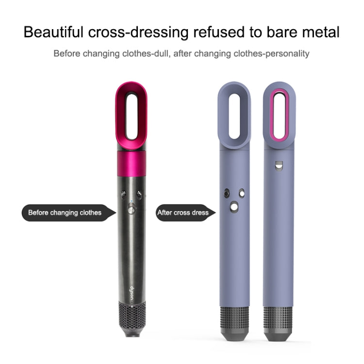 For Dyson Airwrap Hair Modeling Dryer Shockproof Silicone Case (Silver) - free shipping - PMC TechLife - Order now!
