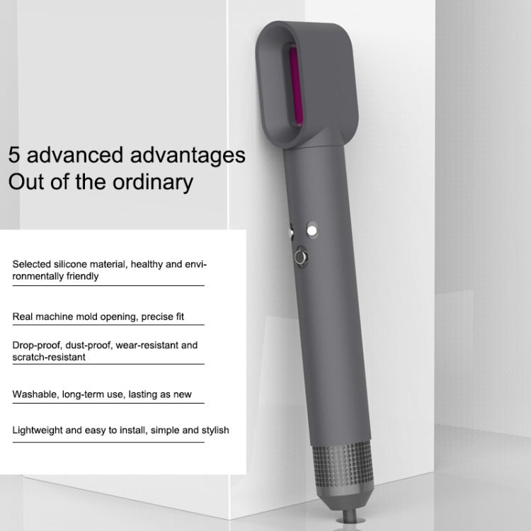 For Dyson Airwrap Hair Modeling Dryer Shockproof Silicone Case (Silver) - free shipping - PMC TechLife - Order now!