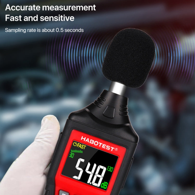 HABOTEST HT622B Household High Precision Digital Sound Level Meter - free shipping - PMC TechLife - Order now!