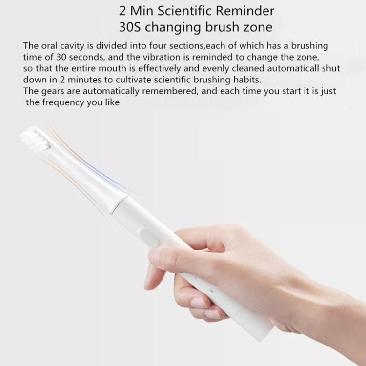 Original Xiaomi Mijia T100 Sonic Electric Toothbrush(Blue) - Toothbrushes by Xiaomi | Online Shopping South Africa | PMC Jewellery