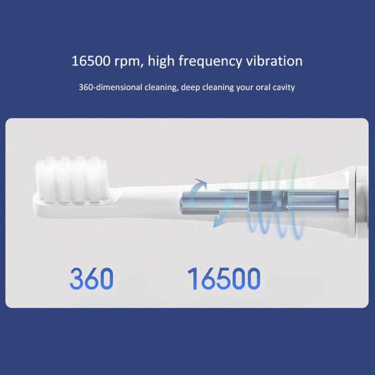 Original Xiaomi Mijia T100 Sonic Electric Toothbrush(White) - free shipping - PMC TechLife - Order now!
