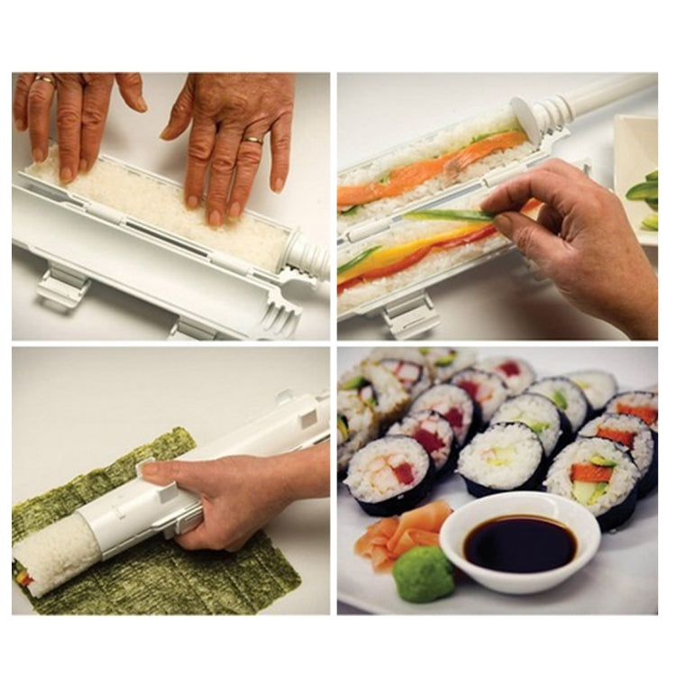 Sushi DIY Convenient Perfect Homemade Sushi Roll Maker(White) - Gadgets by PMC Jewellery | Online Shopping South Africa | PMC Jewellery
