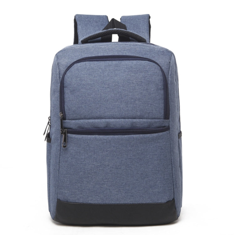 Universal Multi-Function Oxford Cloth Laptop Computer Shoulders Bag Business Backpack Students Bag, Size: 42x30x11cm, For 15.6 inch and Below Macbook, Samsung, Lenovo, Sony, DELL Alienware, CHUWI, ASUS, HP(Blue) - Backpack by PMC Jewellery | Online Shopping South Africa | PMC Jewellery