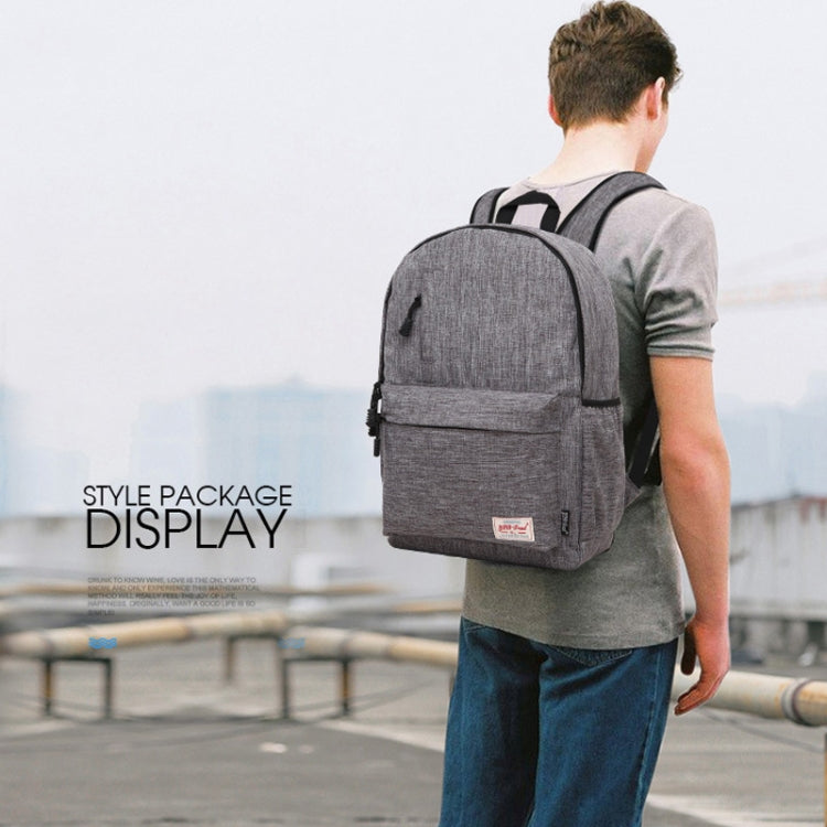 Universal Multi-Function Canvas Laptop Computer Shoulders Bag Leisurely Backpack Students Bag, Big Size: 42x29x13cm, For 15.6 inch and Below Macbook, Samsung, Lenovo, Sony, DELL Alienware, CHUWI, ASUS, HP(Red) - Backpack by PMC Jewellery | Online Shopping South Africa | PMC Jewellery