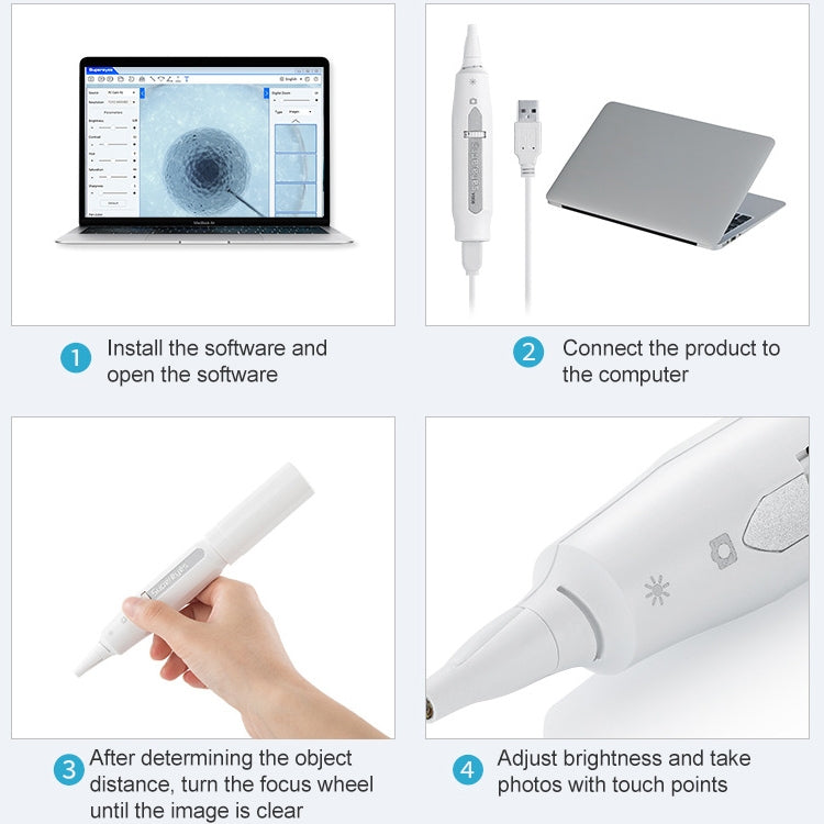 Supereyes Y008P Ear Nose Mouth Wireless Digital Electronic Endoscope - free shipping - PMC TechLife - Order now!