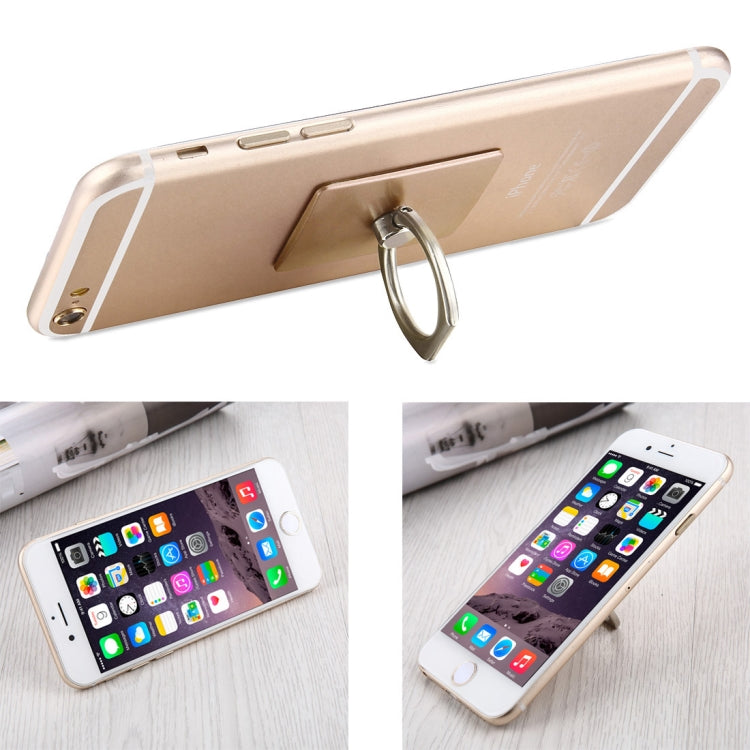 [HK Warehouse] 360 Degrees Rotation Ring Phone Holder(Gold) - Ring Holder by PMC TechLife | Online Shopping South Africa | PMC TechLife