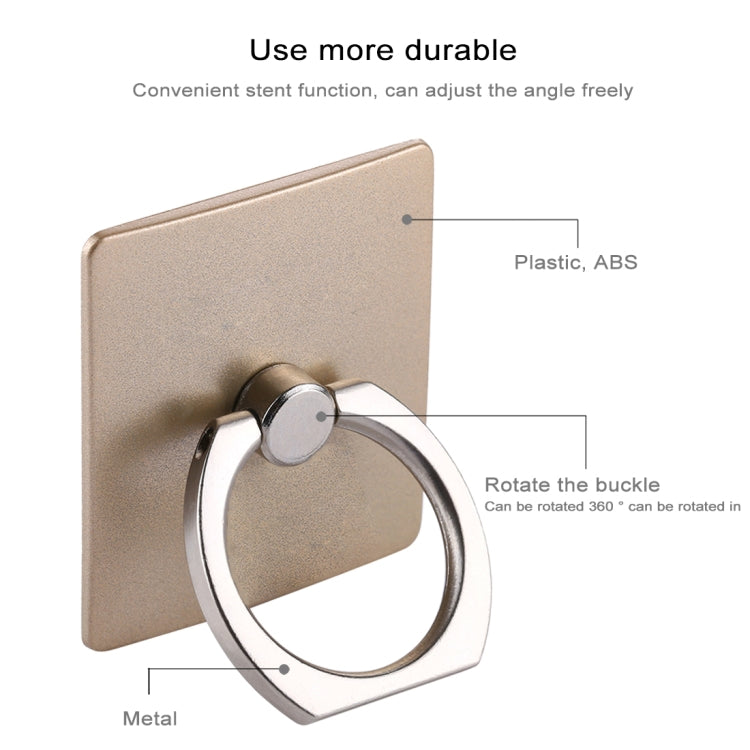 [HK Warehouse] 360 Degrees Rotation Ring Phone Holder(Gold) - Ring Holder by PMC TechLife | Online Shopping South Africa | PMC TechLife