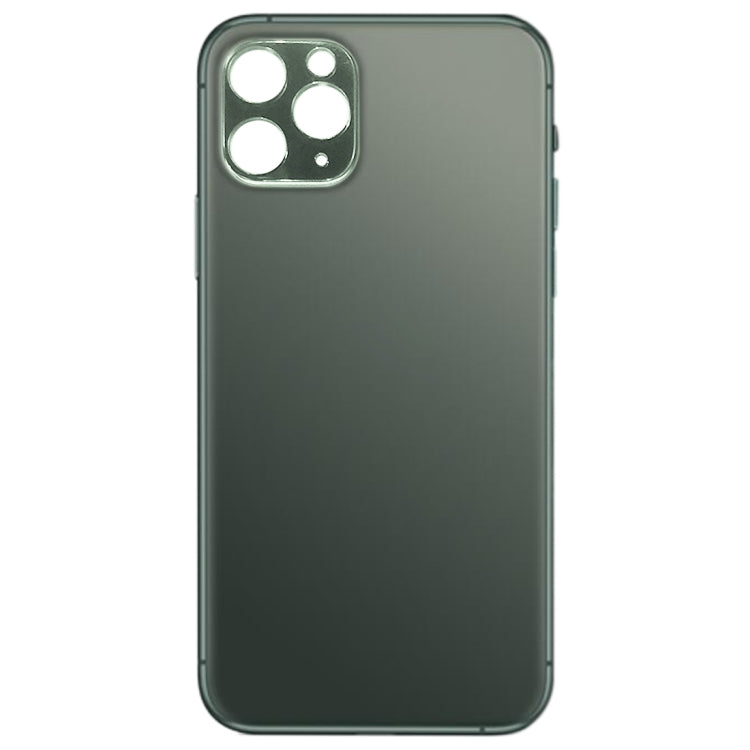 Back Battery Cover Glass Panel for iPhone 11 Pro(Green) - Back Cover by PMC TechLife | Online Shopping South Africa | PMC TechLife | Buy Now Pay Later Mobicred