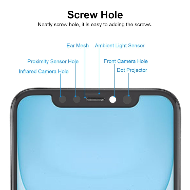 JK TFT LCD Screen for iPhone 11 with Digitizer Full Assembly(Black) - free shipping - PMC TechLife - Order now!