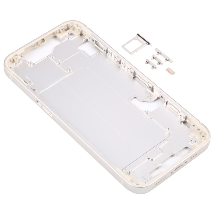 For iPhone 14 Middle Frame with Side Keys (Gold) -  by PMC TechLife | Online Shopping South Africa | PMC TechLife