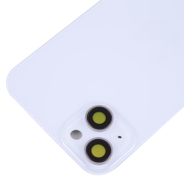 Glass Battery Back Cover with Holder for iPhone 14 Plus(Purple) - free shipping - PMC TechLife - Order now!