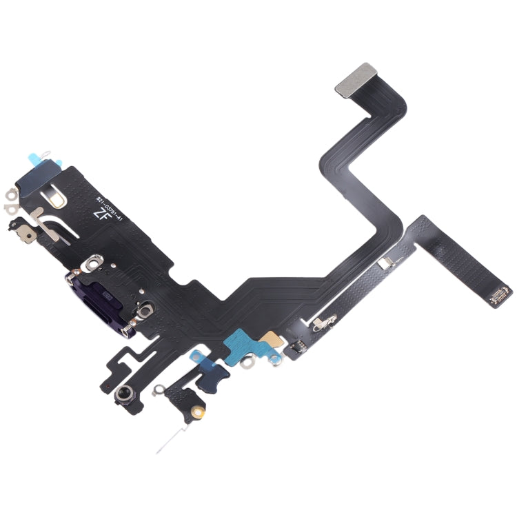 For iPhone 14 Pro Charging Port Flex Cable (Purple) -  by PMC TechLife | Online Shopping South Africa | PMC TechLife