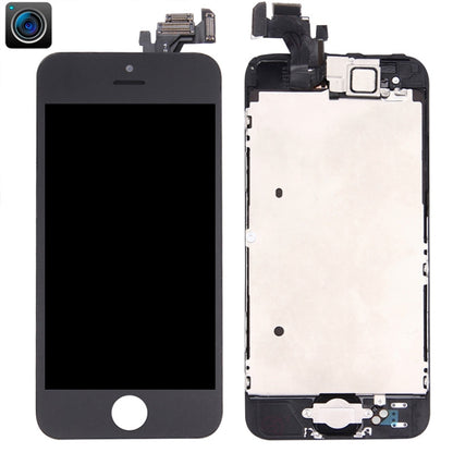 10 PCS TFT LCD Screen for iPhone 5 Digitizer Full Assembly with Front Camera - iPhone 5 Parts by PMC Jewellery | Online Shopping South Africa | PMC Jewellery