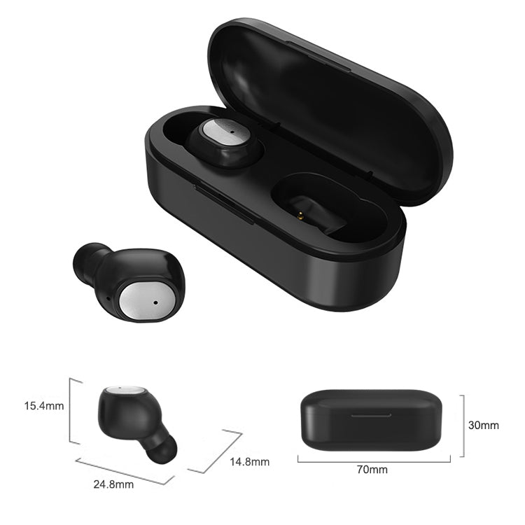 Q2 TWS Bluetooth 5.0 Binaural Stereo Wireless Sports Bluetooth Earphone(Black) - TWS Earphone by PMC Jewellery | Online Shopping South Africa | PMC Jewellery