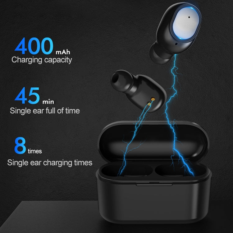 Q3 TWS Bluetooth 5.0 Binaural Stereo Automatic Matching Wireless Bluetooth Earphone(Black) - TWS Earphone by PMC TechLife | Online Shopping South Africa | PMC TechLife