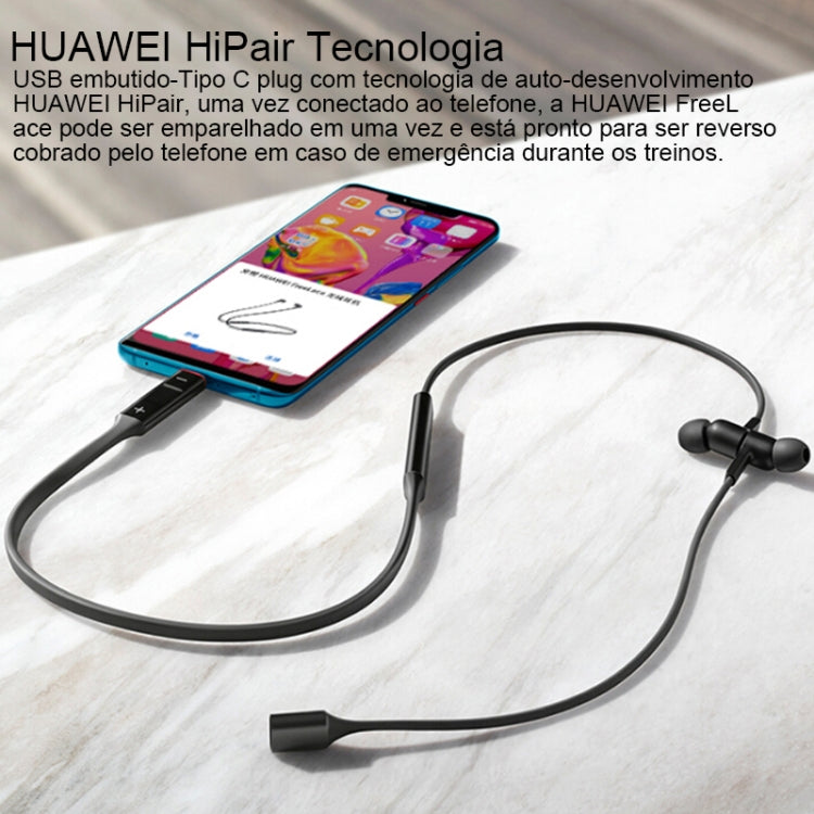 Original Huawei FreeLace CM70-C Bluetooth 5.0 Waterproof Hanging Neck Sports In-ear Bluetooth Headset(Orange) - Neck-mounted Earphone by Huawei | Online Shopping South Africa | PMC Jewellery