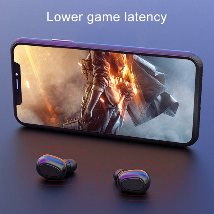 L-21 9D Sound Effects Bluetooth 5.0 Touch Wireless Bluetooth Earphone with Charging Box, Support HD Call (White) - Bluetooth Earphone by PMC TechLife | Online Shopping South Africa | PMC TechLife