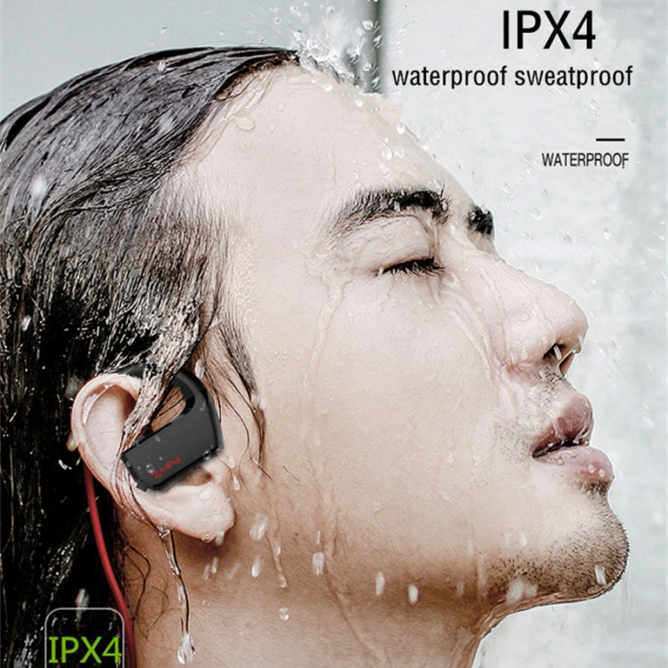 J2 Bluetooth 4.2 Binaural Hanging Type Wireless Sports Bluetooth Earphone, Built-in Memory (Gold) - Bluetooth Earphone by PMC TechLife | Online Shopping South Africa | PMC TechLife