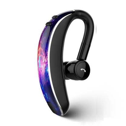 V7 Bluetooth 5.0 Business Style Wireless Stereo Sports Bluetooth Earphone, Support Inform Caller Name (Purple) - Bluetooth Earphone by PMC Jewellery | Online Shopping South Africa | PMC Jewellery