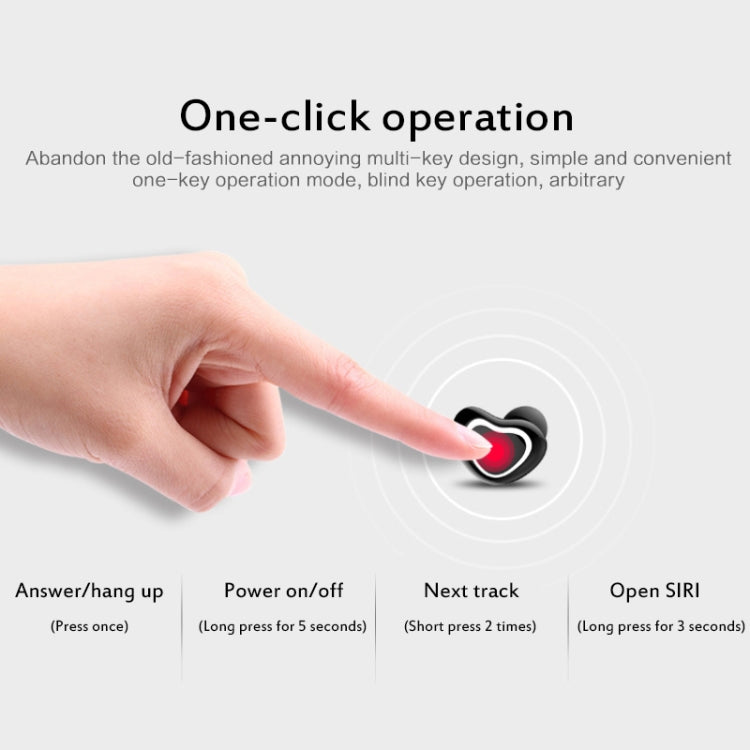 X7 Bluetooth 4.1 Mini Invisible Wireless Sports Bluetooth Earphone with Charging Box (White) - Bluetooth Earphone by PMC TechLife | Online Shopping South Africa | PMC TechLife