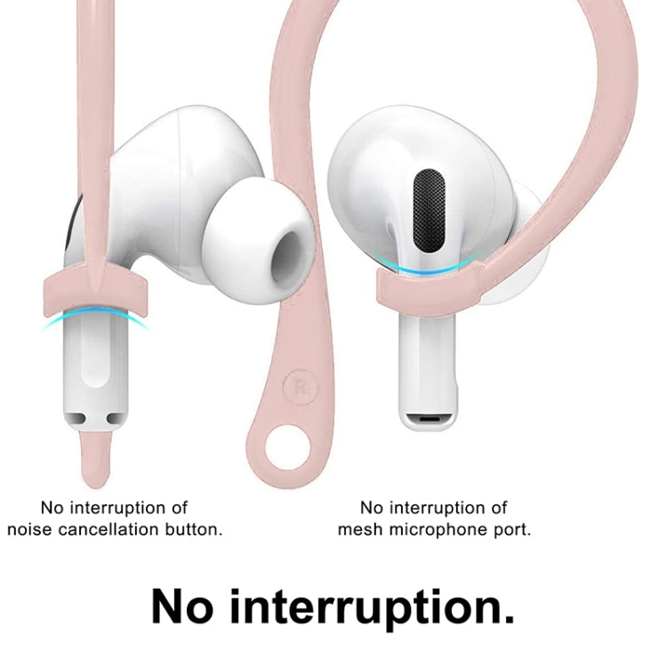 For AirPods 1 / 2 / Pro Anti-lost Silicone Earphone Ear-hook(Pink) - Anti-lost & Holder by PMC TechLife | Online Shopping South Africa | PMC TechLife