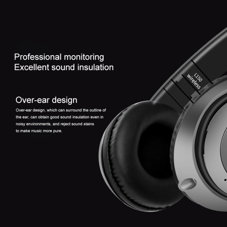L150 Wireless Bluetooth V5.0 Headset (Silver) - Headset & Headphone by PMC TechLife | Online Shopping South Africa | PMC TechLife