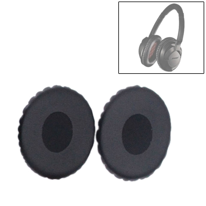 1 Pair For Bose OE2 / OE2i / SoundTrue Headset Cushion Sponge Cover Earmuffs Replacement Earpads(Black) - Earmuff & Pad by PMC Jewellery | Online Shopping South Africa | PMC Jewellery