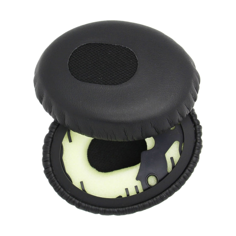 1 Pair For Bose QC3 / OE / ON-EAR Headset Cushion Sponge Cover Earmuffs Replacement Earpads(Black) - Earmuff & Pad by PMC TechLife | Online Shopping South Africa | PMC TechLife
