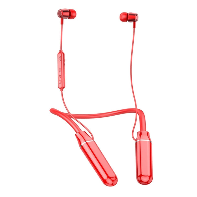A10 Bluetooth 5.0 Neck-mounted Sport Wireless Bluetooth Earphone (Red) - Neck-mounted Earphone by PMC TechLife | Online Shopping South Africa | PMC TechLife