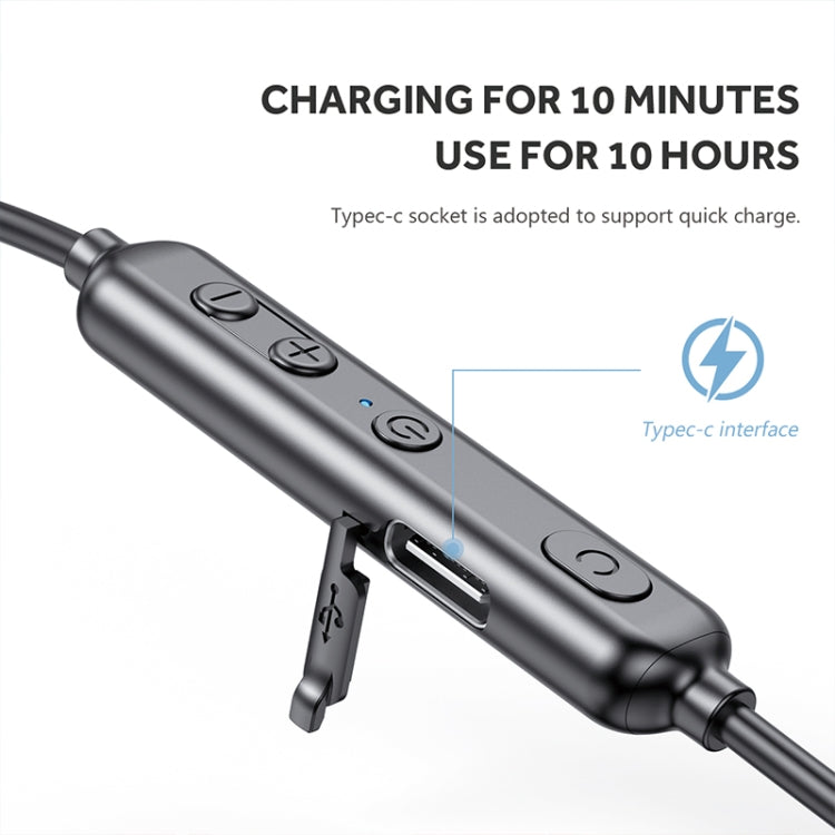 A10 Bluetooth 5.0 Neck-mounted Sport Wireless Bluetooth Earphone (Red) - Neck-mounted Earphone by PMC TechLife | Online Shopping South Africa | PMC TechLife