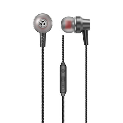 WK YA03 Youpin Series 3.5mm Interface In-Ear HIFI Stereo Wired Call Music Earphone, Length: 1.2m (Black) - In Ear Wired Earphone by WK | Online Shopping South Africa | PMC Jewellery