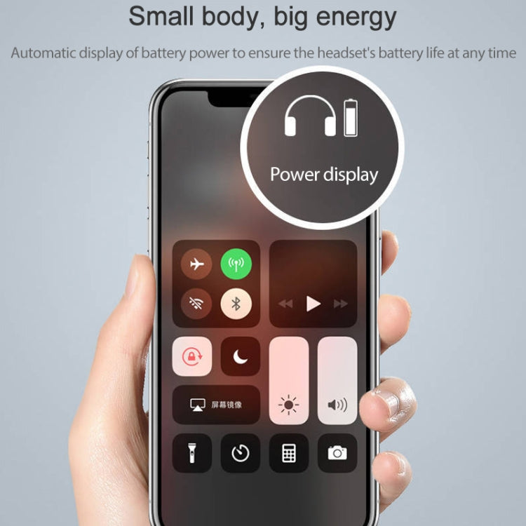 X9 Wireless Bluetooth 5.0 Mini In-Ear Unilateral Earphone(White) - Bluetooth Earphone by PMC TechLife | Online Shopping South Africa | PMC TechLife
