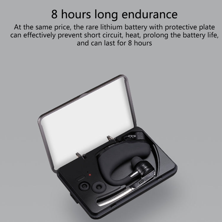 SBT208C Single Earhook Wireless Bluetooth Earphone Charging Box - Other Accessories by PMC TechLife | Online Shopping South Africa | PMC TechLife