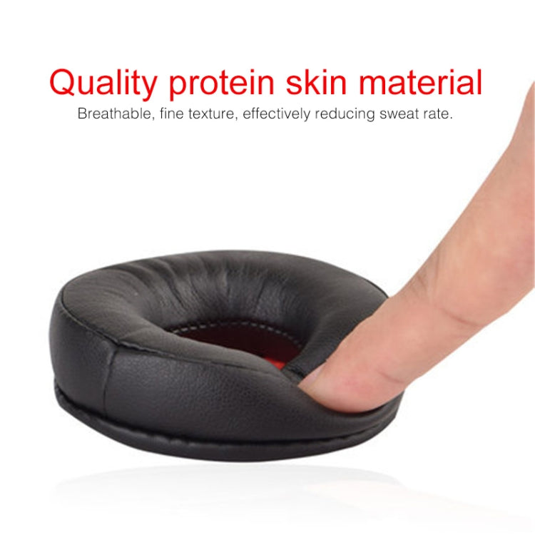 1 Pair Leather Sponge Protective Case for Jabra MOVE Headphone(Black Grey) - Earmuff & Pad by PMC TechLife | Online Shopping South Africa | PMC TechLife