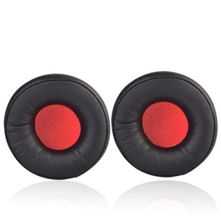 1 Pair Leather Sponge Protective Case for Jabra MOVE Headphone(Black Red) - Earmuff & Pad by PMC TechLife | Online Shopping South Africa | PMC TechLife