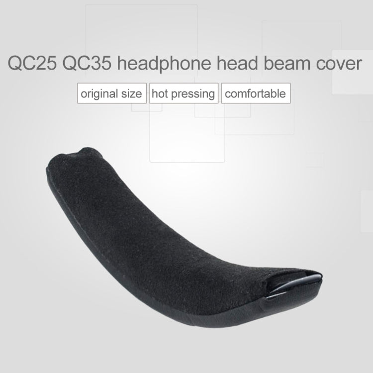 Head Beam Sponge Protective Cover for Bose QC35 Headphone(Black) - Earmuff & Pad by PMC TechLife | Online Shopping South Africa | PMC TechLife | Buy Now Pay Later Mobicred