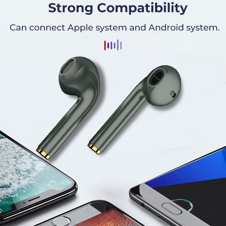 T&G J18 Bluetooth 5.1 TWS Wireless Binaural Bluetooth Earphone with Charging Box (White) - free shipping - PMC TechLife - Order now!